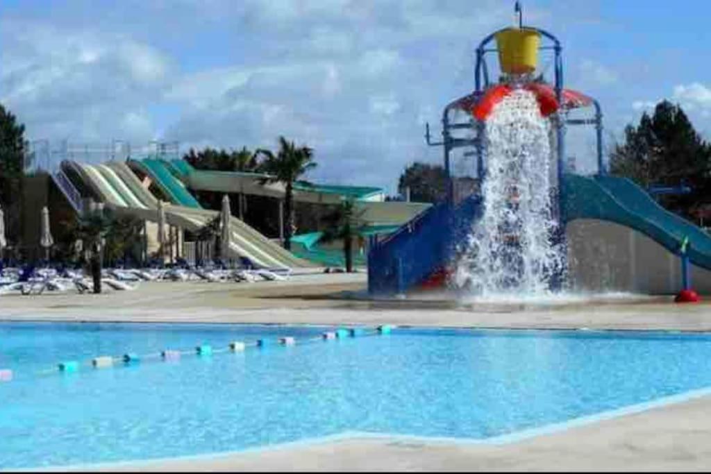 Vacances Sous Les Pins, Pres De La Mer, 6-8 Pers,Bien Equipe, Piscine Saint-Julien-en-Born Exterior foto