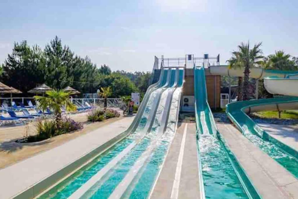 Vacances Sous Les Pins, Pres De La Mer, 6-8 Pers,Bien Equipe, Piscine Saint-Julien-en-Born Exterior foto